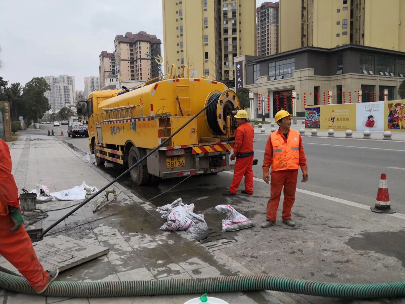 如皋排污管道清淤-管道清洗